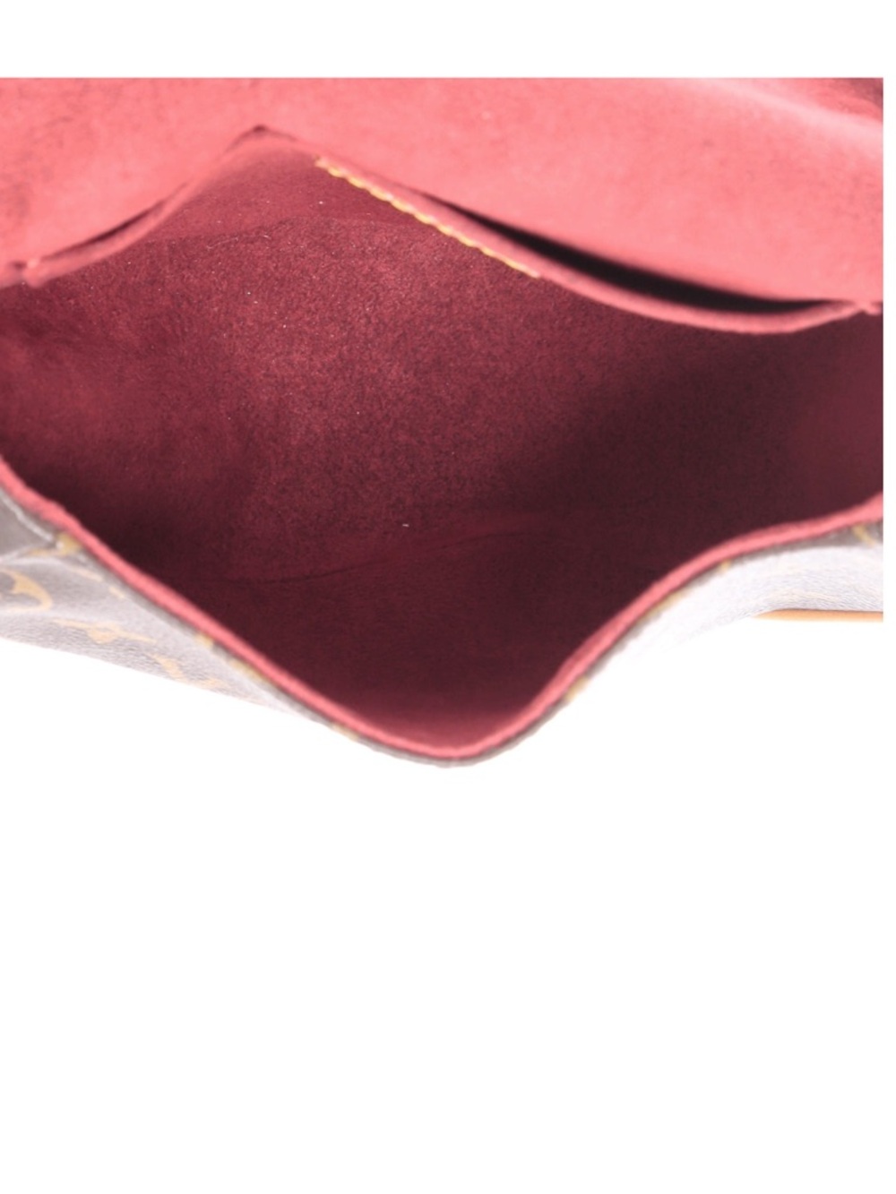Louis Vuitton Monogram Round Crossbody in Brown with Tan Trim - Picture 6 of 7
